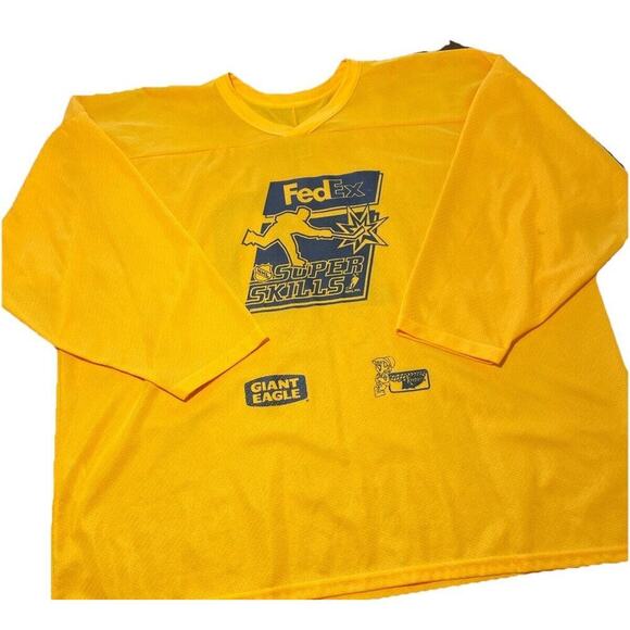 NHL Other - Vintage NHL All-Star Game Jersey 90s NHL Skills Challenge 10 Autographs unknown